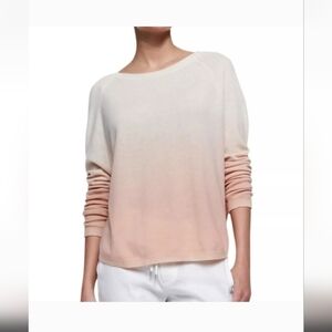 Vince CASHMERE Ombre Long Sleeve Sweater